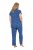 Ulla Popken 849144 Djurmönstrad pyjamas Mörkblå - Pyjamas/Loungewear - 