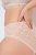 Ulla Popken 849194 Blommiga trosor med spets 3-pack Svart - Trosor - 
