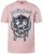 JP1880 849702 Motörhead War-Pig T-shirt Mauve - Band T-shirts - Band T-shirts i stora storlekar