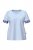 Ulla Popken 849850 Rutig pyjamas Ljusblå - Pyjamas/Loungewear - 