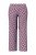 Ulla Popken 849850 Rutig pyjamas Bärröd - Pyjamas/Loungewear - 