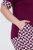 Ulla Popken 849850 Rutig pyjamas Bärröd - Pyjamas/Loungewear - 