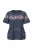 Ulla Popken 850403 Blommig pyjamas Mörkblå - Pyjamas/Loungewear - 
