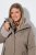 Ulla Popken 850509 Jacka i fuskpäls Taupe - Jackor - Damjackor i stora storlekar
