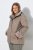 Ulla Popken 850509 Jacka i fuskpäls Taupe - Jackor - Damjackor i stora storlekar