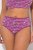 Ulla Popken 850538 Blommiga trosor i ekologisk bomull 2-pack Violett - Trosor - 