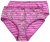 Ulla Popken 850538 Blommiga trosor i ekologisk bomull 2-pack Violett - Trosor - 