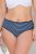 Ulla Popken 850966 Randiga trosor 5-pack Mörkblå - Trosor - 