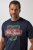 JP1880 850980 T-shirt med tryck i vintagelook Mörkblå TALL - TALL T-shirts - T-Shirts för Långa Män