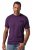 JP1880 850985 T-shirt med tryck på bröstet Mörklila TALL - TALL T-shirts - T-Shirts för Långa Män