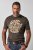 JP1880 851001 Rolling Stones Retro Logo T-shirt Hasselnöt TALL - TALL T-shirts - T-Shirts för Långa Män