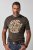 JP1880 851001 Rolling Stones Retro Logo T-shirt Hasselnöt - Band T-shirts - Band T-shirts i stora storlekar