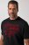 JP1880 851002 T-shirt med tryck på bröstet Svart TALL - TALL T-shirts - T-Shirts för Långa Män