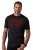 JP1880 851002 T-shirt med tryck på bröstet Svart TALL - TALL T-shirts - T-Shirts för Långa Män