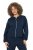 Ulla Popken 851040 Sweatjacka med dragkedja Mörkblå - Collegetröjor - Sweatshirts för kvinnor i stora storlekar