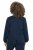 Ulla Popken 851040 Sweatjacka med dragkedja Mörkblå - Collegetröjor - Sweatshirts för kvinnor i stora storlekar