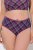Ulla Popken 851070 Rutiga trosor i ekologisk bomull 5-pack Violett - Trosor - 