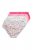 Ulla Popken 851140 Blommiga trosor 5-pack Rosa - Trosor - 