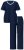 Ulla Popken 851245 Randig pyjamas Mörkblå - Pyjamas/Loungewear - 