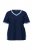 Ulla Popken 851245 Randig pyjamas Mörkblå - Pyjamas/Loungewear - 