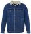 JP1880 851363 Jeansjacka med teddyfoder Denimblå TALL - TALL jackor - TALL jackor med extra ärmlängd