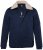 Men+ 369 Jacka bellyfit med teddykrage Mörkblå - Jackor - Stora jackor - 2XL-12XL