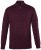 JP1880 851428 Stickad tröja med dragkedja i kragen Plommon TALL - TALL tröjor - TALL sweatshirts för långa män
