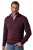 JP1880 851428 Stickad tröja med dragkedja i kragen Plommon TALL - TALL tröjor - TALL sweatshirts för långa män