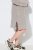 Ulla Popken 851563 Långärmad stickad klänning Beige - Klänningar - Klänningar för alla storlekar