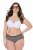 Ulla Popken 851730 Mönstrade trosor 5-pack Beige - Trosor - 