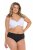 Ulla Popken 851752 Randiga trosor 5-pack Svart - Trosor - 