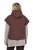 Ulla Popken 851785 Oversize quiltad väst med huva Brun - Västar - 