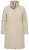 Ulla Popken 851811 Vadderad kappa Beige - Kappor - Kappor i stora storlekar
