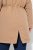 Ulla Popken 852028 Parkas Beige - Kappor - Kappor i stora storlekar