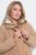 Ulla Popken 852028 Parkas Beige - Kappor - Kappor i stora storlekar
