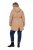 Ulla Popken 852028 Parkas Beige - Kappor - Kappor i stora storlekar