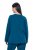 Ulla Popken 852710 Långärmad myströja Petrol - Pyjamas/Loungewear - 