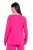 Ulla Popken 852747 Långärmad pyjamasöverdel Rosa - Pyjamas/Loungewear - 