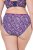 Ulla Popken 852935 Blommiga trosor 5-pack Kungsblå - Trosor - 
