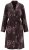Ulla Popken 853204 Blommig morgonrock Brun - Morgonrockar & badrockar - 