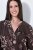 Ulla Popken 853204 Blommig morgonrock Brun - Morgonrockar & badrockar - 