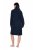 Ulla Popken 853353 Mysklänning med huva Mörkblå - Pyjamas/Loungewear - 