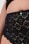 Ulla Popken 853495 Blommiga trosor 3-pack Svart - Trosor - 