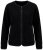 Ulla Popken 853685 Kort teddyjacka med kanter i skinnlook Svart - Jackor - Damjackor i stora storlekar