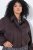 Ulla Popken 853792 Jacka i mockaimitation Brun - Jackor - Damjackor i stora storlekar
