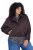 Ulla Popken 853792 Jacka i mockaimitation Brun - Jackor - Damjackor i stora storlekar