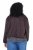 Ulla Popken 853792 Jacka i mockaimitation Brun - Jackor - Damjackor i stora storlekar