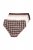 Ulla Popken 854114 Rutiga trosor 5-pack Taupe - Trosor - 