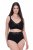 Ulla Popken 854551 Djurmönstrade boxertrosor Svart - Trosor - 