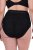 Ulla Popken 854551 Djurmönstrade boxertrosor Svart - Trosor - 